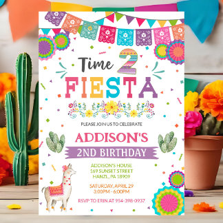 Einladung von Fiesta zum 2. Geburtstag