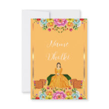 Einladung von Floral dholki