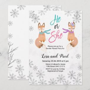 Einladung von Fox Winter Silver