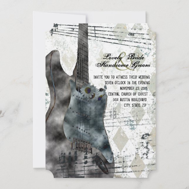 Einladung von Funky Steampunk Guitar Music (Vorderseite)