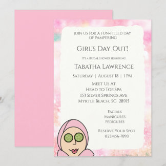 Einladung von Girls Day Out Wellness-Center