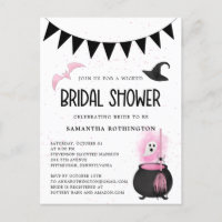 Einladung von Girly Wicked Halloween Bridal Dusche