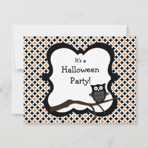 Einladung von Halloween-Party - Schale