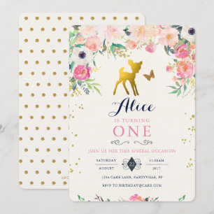 Einladung von Hirschen zum Geburtstag