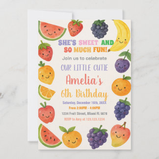 Einladung von Juicy Tropical zum Geburtstag