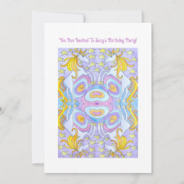 Einladung von Kids Unicorn