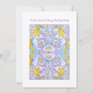 Einladung von Kids Unicorn