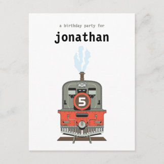 Einladung von Kindergeburtstagen - Zug