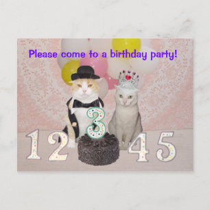 Einladung von Kindern zur Geburtstagsparty