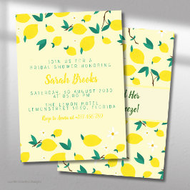 Einladung von Lemons Bridal Dusche