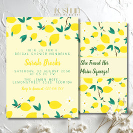 Einladung von Lemons Bridal Dusche