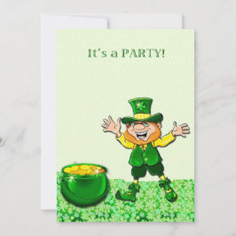 Einladung von Leprechaun St. Patrick