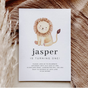Einladung von Lion Birthday