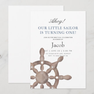 Einladung von Little Sailor zum Geburtstag