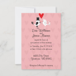 Einladung von Lovebird Brie and Groom Wedding