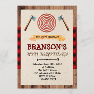 EINLADUNG VON LUMBERJACK