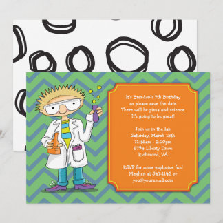 Einladung von Mad Scientist: Blonde Boy Fun Potion