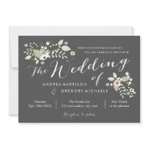 Einladung von Meadow Blooms Hochzeiten