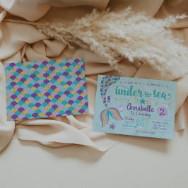 Einladung von Meerjungfrau