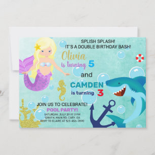 Einladung von Meerjungfrauen und Haifischern