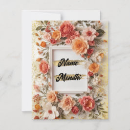 Einladung von Mendhi