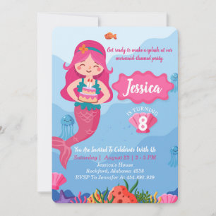 Einladung von Mermaid zum Geburtstag, redaktionell