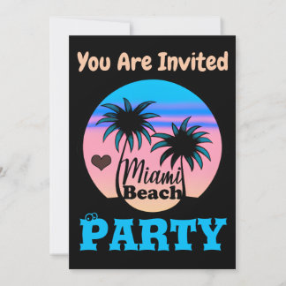 Einladung von Miami Beach