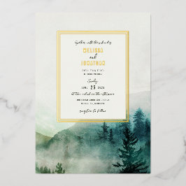 Einladung von Misty Mountain Wedding