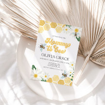 Einladung von Mommy to Bee Baby Duwer Hummeln