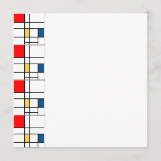 Einladung von Mondrian