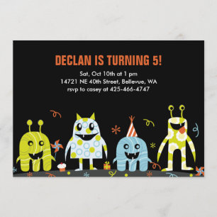 Einladung von Monster Bash Kid zum Geburtstag