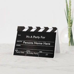 Einladung von Movie Clapper