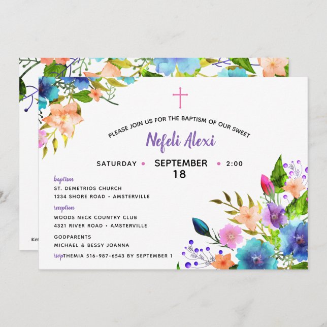 Einladung von Nefeli (Vorne/Hinten)