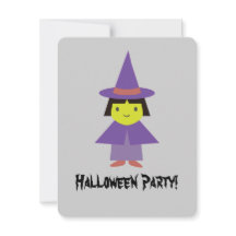 Einladung von niedlichem Halloween-Party
