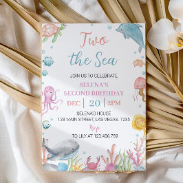 Einladung von Oneder Sea Pastel 2. Geburtstag