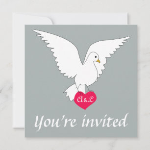 Einladung von Paloma Grey Dove