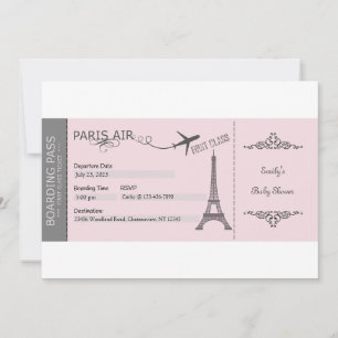 Einladung von Paris, Einladung zum Thema Paris, Fr