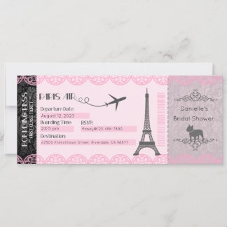 Einladung von Paris, Einladung zum Thema Paris, Ge
