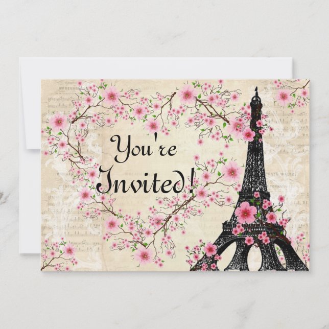 Einladung von Parisain (Vorderseite)