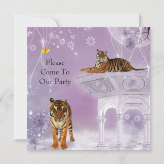 Einladung von Party Tigers in der Blumenwelt