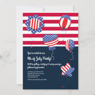 Einladung von Patriotic Helium Balloons