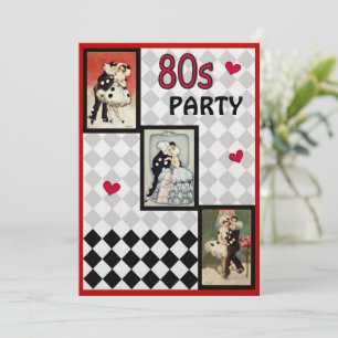 Einladung von Pierrot zu Maskerade