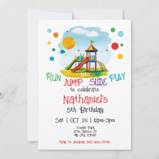 Einladung von Playground Geburtstag