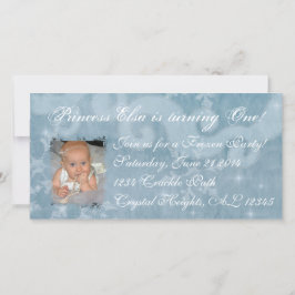 Einladung von Princess Elsa, gefroren