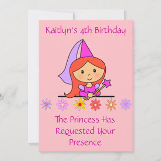 Einladung von Prinzessin Birthday