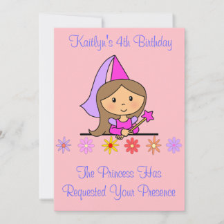 Einladung von Prinzessin Birthday