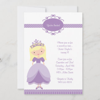 Einladung von Prinzessin Birthday Party