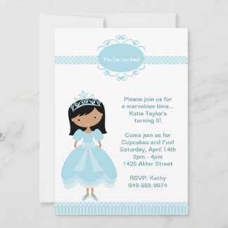 Einladung von Prinzessin Birthday Party