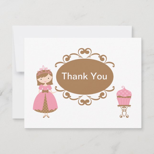 Einladung von Prinzessin Birthday Party (Vorderseite)