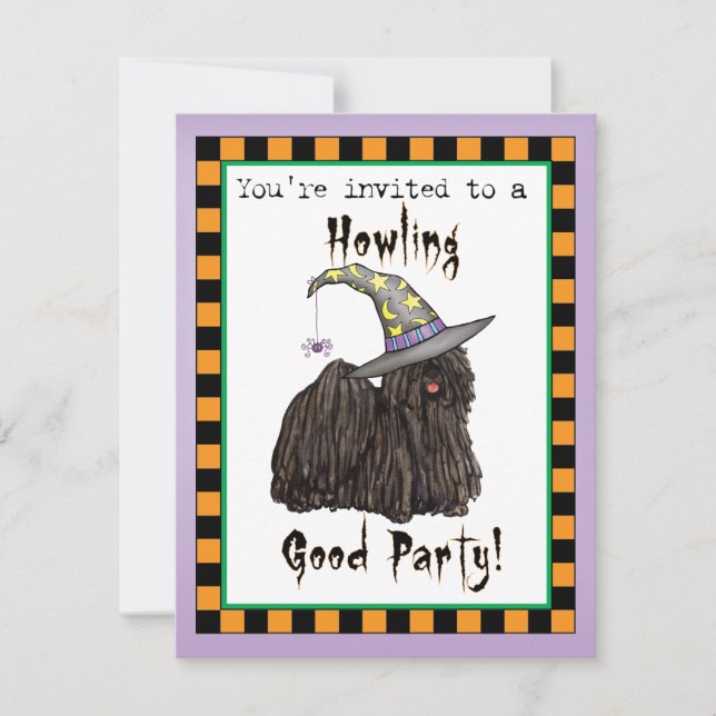 Einladung von Puli Witch (Vorderseite)